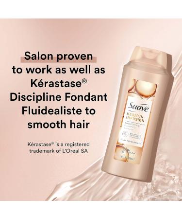 Suave Professionals Keratin Infusion Smoothing Shampoo for Dry Hair - 28 Fl Oz (Pack of 4) - Buy Online on GoSupps.com