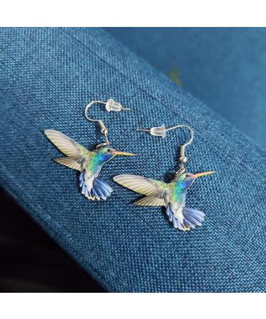 Feylie Birds Dangle Earrings | Cute Acrylic Drop Earrings | Fashion Jewelry Gift for Women & Girls - Buy Online on GoSupps.com