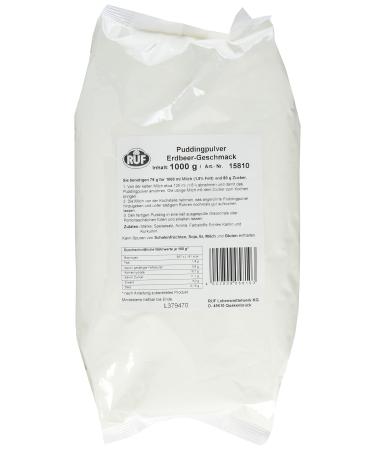 Call strawberry pudding powder for cooking large packing ideal for large kitchen canteen hotel and restaurant kitchen gluten-free without allergens 1x1000g