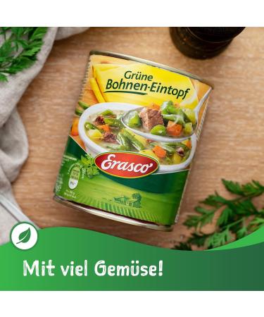 Buy Erasco Green Bean Stew (800g) - Quick & Delicious Packed with Vegetables - 2 Pack - International Shipping Available - Buy Online on GoSupps.com