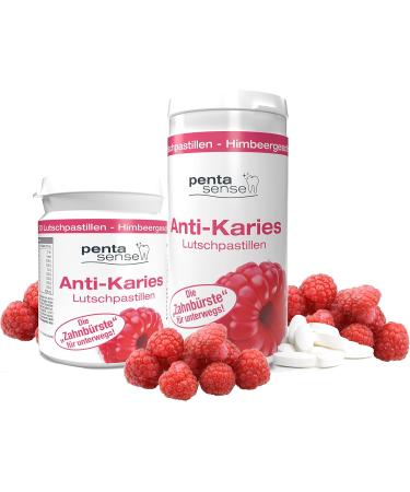 Pentasense Xyliti Anti-Caries Lozenges - Raspberry Flavor 150 Pieces | Plaque & Acid Defense for Enamel - Buy Online on GoSupps.com