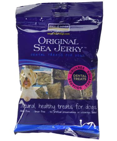 Fish4Dogs Sea Jerky Squares 100 g Pack of 3