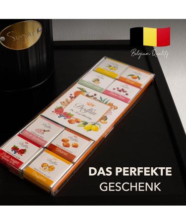 Dolfin Selected Chocolate Panach - 24 Gourmet Squares in 12 Flavors | Perfect Gift for Birthdays Anniversaries Valentine's Day & Christmas - Buy Online on GoSupps.com