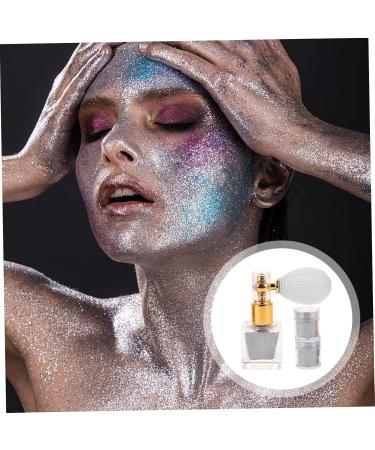 FOMIYES 1 Set Glitter Powder Face Paint Makeup Highlighter Powder Glitter Spray for Hair and Body Shimmer As Shown 1 7.4X6.8CM - Buy Online on GoSupps.com
