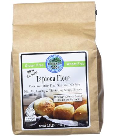 Authentic Foods Tapioca Flour - 2.5 lb 2.5 Pound (Pack of 1)
