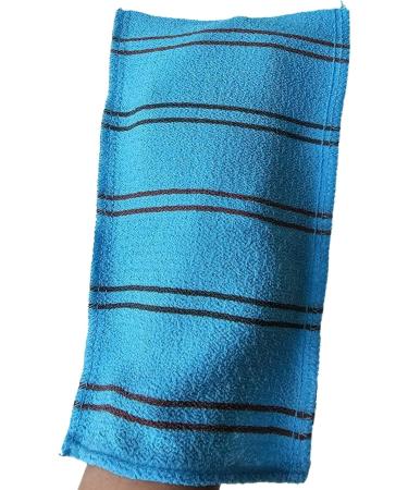 LUUUVMOI 10Pcs Korean Exfoliating Shower Towel Gloves - 5 Blue Strong & 5 Green Medium Levels - Buy Online on GoSupps.com