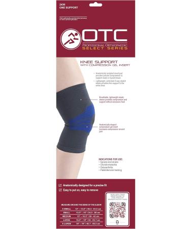 Buy OTC Knee Brace for Compression Recovery with Gel Insert - Small Size | Shop Internationally - Buy Online on GoSupps.com