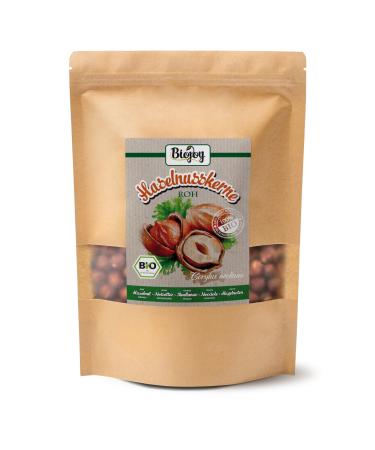 Biojoy ORGANIC hazelnuts without shell (1 kg) whole and unsalted hazelnut kernels without additives hazelnut kernels raw 1 kg (1 pack) - Buy Online on GoSupps.com