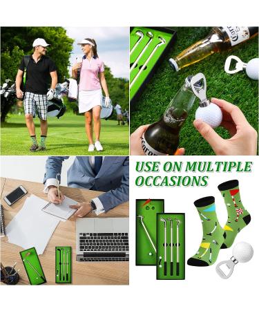 Yaomiao 3-Piece Mini Golf Pen Gift Set - Fun Golf Gifts for Men - Cool Office Gadgets and Desk Accessories - Perfect Golf Gift for Dad, Coworkers, and Golf Enthusiasts - Buy Online on GoSupps.com