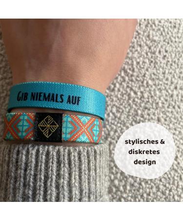 Faith Band Motivation Bracelets - Lucky Charm & Friendship Bracelets for Kids Women Men | Energy Bracelets & Souvenirs (IKA17) - Buy Online on GoSupps.com