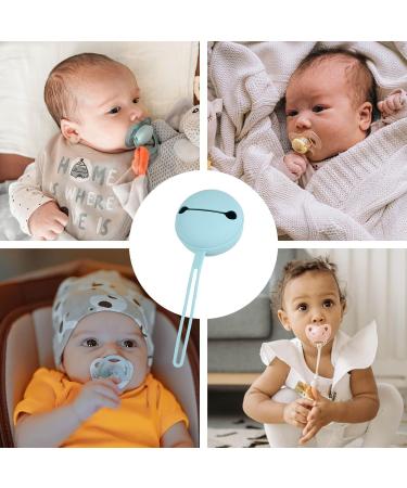 Baby Dummy Case Pacifier Case Travel Soother Box Transparent Soother Pod Pacifier Holder Box for Kids (Small Purple) Small Purple - Buy Online on GoSupps.com