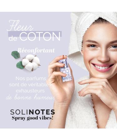 SOLINOTES Cotton Flower Perfume for Women - Eau De Parfum | Delicate Floral and Soothing Scent - Made in France - Vegan - 0.5 fl.oz - Buy Online on GoSupps.com