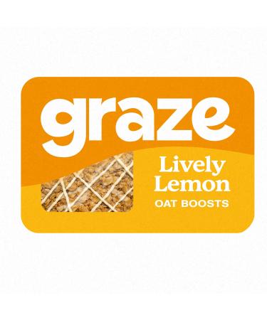 Graze - Lively Lemon Oat Snack Bars Whole Grain Oats 50g
