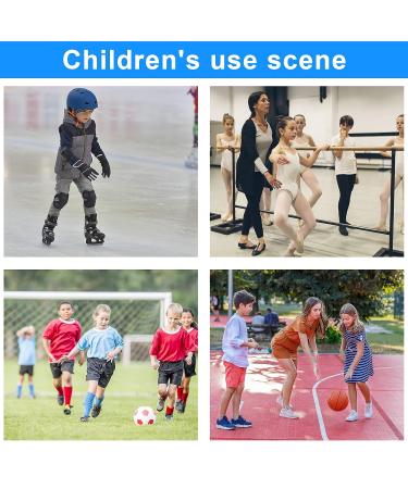 Kids Adjustable Nonslip Ankle Brace for Sports | Youth Ankle Wraps Support for Soccer & Football | Ankle Brace for Sprains & Injuries | Size S - Buy Online on GoSupps.com