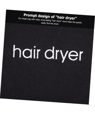 PLAFOPE 3pcs Hair Dryer Storage Bag Canvas Travel Bag Hair Bags Hair Dryer Bag for Travel Dryers Kit Fabric - Buy Online on GoSupps.com