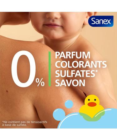  Sanex SANEX - Z ro Baby Kids Shower Gel Pump - Soap Free - For delicate skin - Baby and Child - 700ml - Buy Online on GoSupps.com