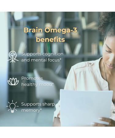 Iwi Omega-3 Essential & Brain Omega-3 Bundle 30 Servings Vegan Plant-Based Algae Omega 3 with EPA + DHA Krill & Fish Oil Alternative No Fishy Aftertaste - Buy Online on GoSupps.com