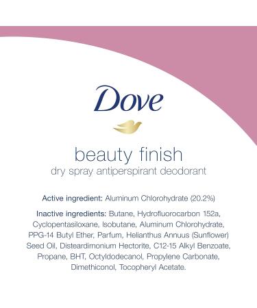 Dove Women's Dry Spray Antiperspirant Deodorant - Beauty Finish, 48hr Protection, Rose Scent - 3.8oz (Pack of 3) - Buy Online on GoSupps.com