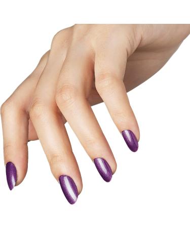 Bluesky Gel Nail Polish Rock Royalty 80524 Dark Glitter Purple Wine Long Lasting Chip Resistant 10 ml (Requires Drying Under UV LED Lamp) - Buy Online on GoSupps.com