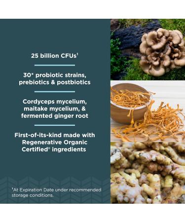 Ancient Nutrition Regenerative Organic Certified Once Daily Probiotics 30 Count + Multi Collagen Peptides Capsules 90 Count - Buy Online on GoSupps.com