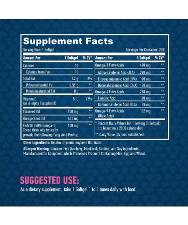 Omega 369 Haya Labs 200softgels - Buy Online on GoSupps.com