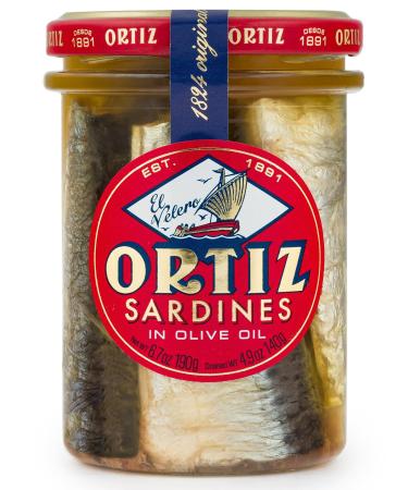 Sardines in olive oil 190g Ortiz