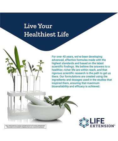 Life Extension Super Miraforte with Standardized Lignans - Men's Testosterone Support Supplement - 120 Capsules - Buy Online on GoSupps.com