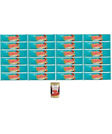 Twix Caramello Salato Maxi Stecca da 10 Confezioni Bipack Salted Caramel Twix Salted Caramel Maxi Stick with 10 packs, Bipack Salted Caramel 24 x 460 g + Italian Gourmet Polpa 400 g