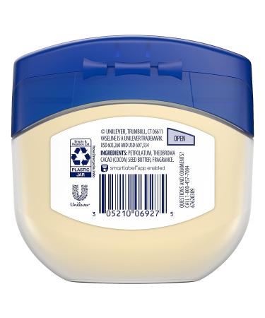 Vaseline Cocoa Butter Petroleum Jelly for Dry Cracked Skin 7.5 oz - Moisturizing Solution (Pack of 1) - Buy Online on GoSupps.com