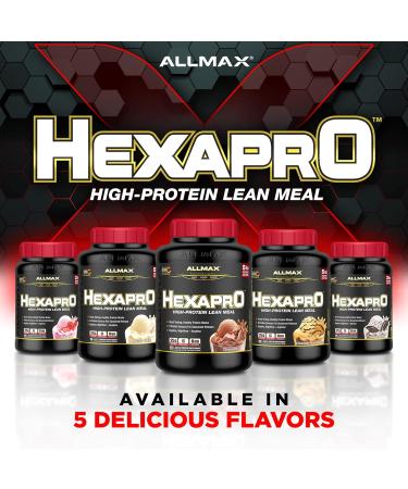 ALLMAX HEXAPRO Chocolate Peanut Butter - 2 lb - 25 Grams of Protein Per Serving - 8-Hour Sustained Release - Zero Sugar - 21 Servings Chocolate Peanut Butter 2 Pound (Pack of 1) - Buy Online on GoSupps.com
