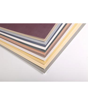 Clairefontaine PastelMat Paper Pack 5 Sheets - 24x32 cm Dark Grey - Buy Online on GoSupps.com