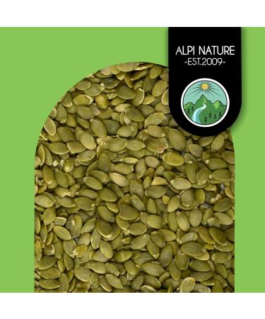 Raw Pumpkin Seeds (500g) Peeled Pumpkin Seeds Natural and Unsalted from Controlled Cultivation - Buy Online on GoSupps.com