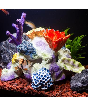TAOMYPETS Coral Decor for Aquariums | Premium Resin Coral Reef Ornaments for Fish Tanks - Buy Online on GoSupps.com