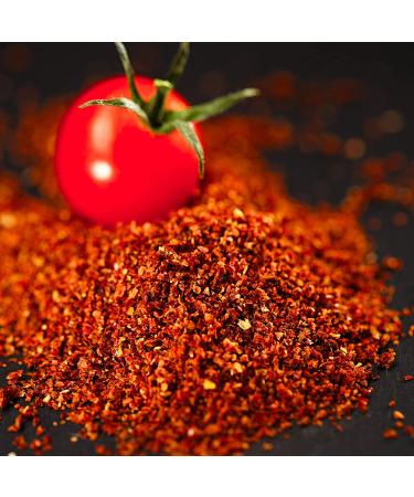 The Spice Lab Dried Tomato Powder 4 oz - Granulated Dehydrated Tomato Flakes for Cooking & Pizza Seasoning - Cooks Secret - Premium Quality - Buy Online on GoSupps.com