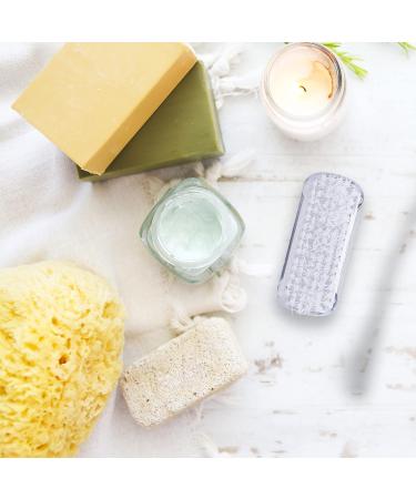 Buy Relaxdays Nail Brush Set of 8 - Double-Sided Hand Brushes with Hard Bristles - Transparent - International Shipping Available - Buy Online on GoSupps.com