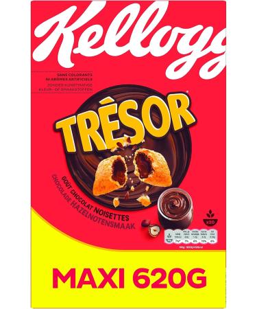 Kellogg's Chocolate Hazelnut Treasure Cereal - 620g - Buy Online on GoSupps.com