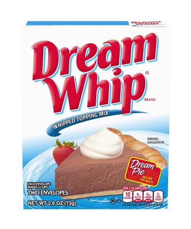 Dream Whip Whipped Dessert Topping Mix 2.6-Ounce Box (Pack of 2) with By The Cup Mood Spoons - Shop Now! - Buy Online on GoSupps.com