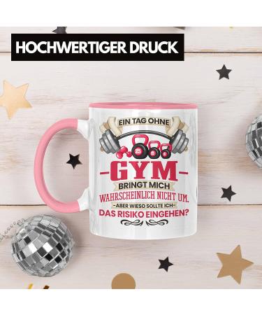 Buy Trendation Gym Mug - Perfect Fitness Gift for Fitness Enthusiasts (Pink) - International Shipping Available - Buy Online on GoSupps.com