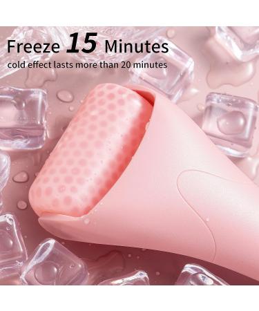 Sigtrenx Pink Ice Roller 2 PCS - Facial & Eye Puffiness Relief Tool - Buy Online on GoSupps.com