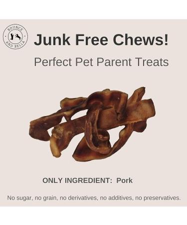 Bounce and Bella Pig Ears Strips for Dogs Natural Dog Chews Healthy Treats Help Clean Dogs Teeth 150 g (Pack of 1) - Buy Online on GoSupps.com