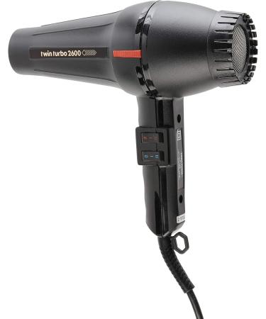 Turbo Power Twinturbo 2600 Professional Hair Dryer No. 304a Black 35.27 Oz - Buy Online on GoSupps.com