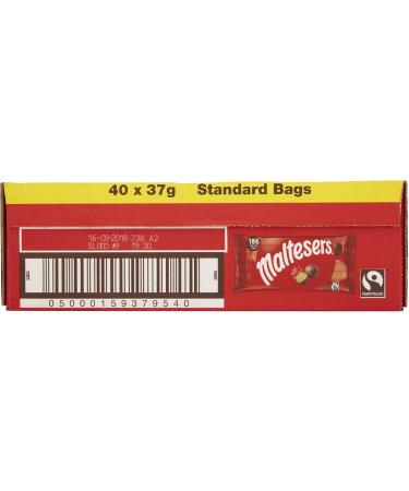 Maltesers Bag of 40 bags 37 g - Buy Online on GoSupps.com