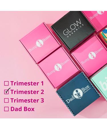 Bump Boxes 2nd Trimester Gift Set Complete Pregnancy Care Package with Belly Butter Bath Soak Baby Footed Sleeper Sonogram Frame and Eye Mask - Buy Online on GoSupps.com