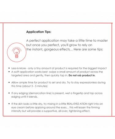 Consult Beaute Real-EYEZ-ATION Tinted Instant Firming Eye Gel - For Puffy Under Eyes - Temporary Eye Lid Lift - Illuminating - For Collagen and Elastin Production - Women and Men - .5 Fl. Oz - Buy Online on GoSupps.com