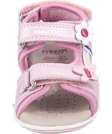 Geox Girl's B Sandal Agasim - Pink | Size 6 UK | Breathable Comfort - Buy Online on GoSupps.com
