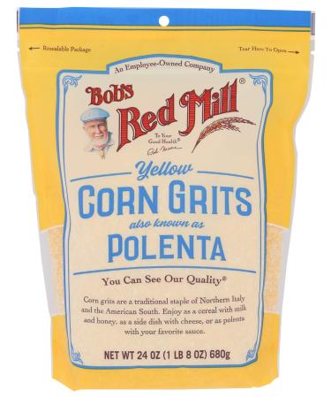 Bob's Red Mill Corn Grits, Polenta, 24 Ounce (Pack of 1)