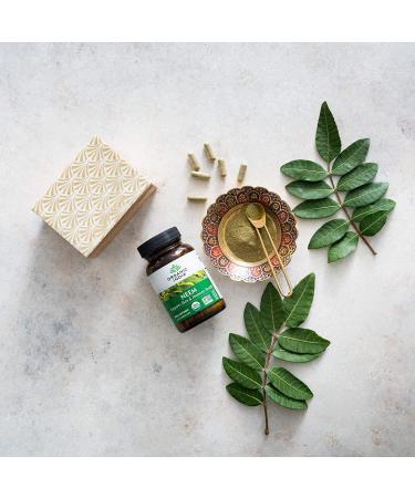 ORGANIC INDIA Neem Herbal Supplement - Supports Skin Immune & Liver Health Detox Healthy Inflammatory Response Vegan Gluten-Free USDA Certified Organic - 90 Capsules 2 Pack - Buy Online on GoSupps.com