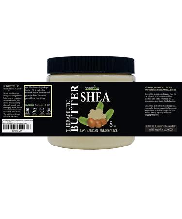 GreenIVe 100% Pure Shea Butter Raw - 8 oz Jar | Exclusively on Amazon - Buy Online on GoSupps.com
