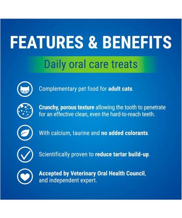 Dentalife Katzen-Dental-Kau-Lachs 40 g | Zahnpflege Snacks f r Katzen | Internationaler Versand - Buy Online on GoSupps.com