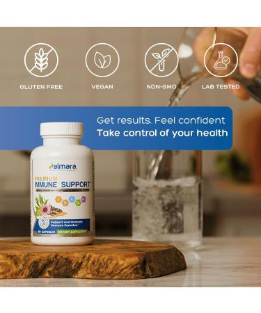 Palmara Health Premium Immune Support, 60 Capsules (2) - Buy Online on GoSupps.com